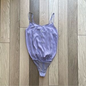 Free people Lilac Bodysuit